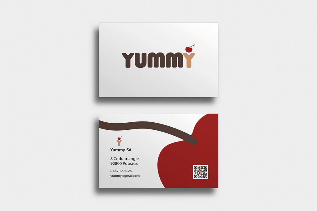 création de logo et de carte de visite pour une patisserie création de logo et de carte de visite pour une pâtisserie