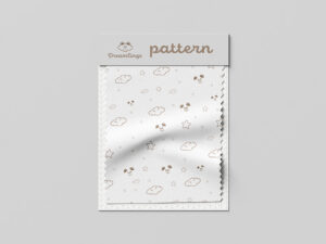 identité visuelle marque de vetements supports de communication visuelle print motif textile