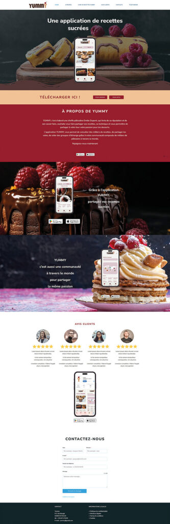 support de communication print  et digital